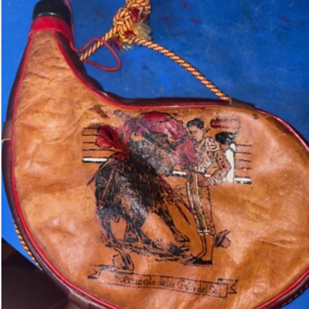 Bota Wine Bag with Matador & Bull
